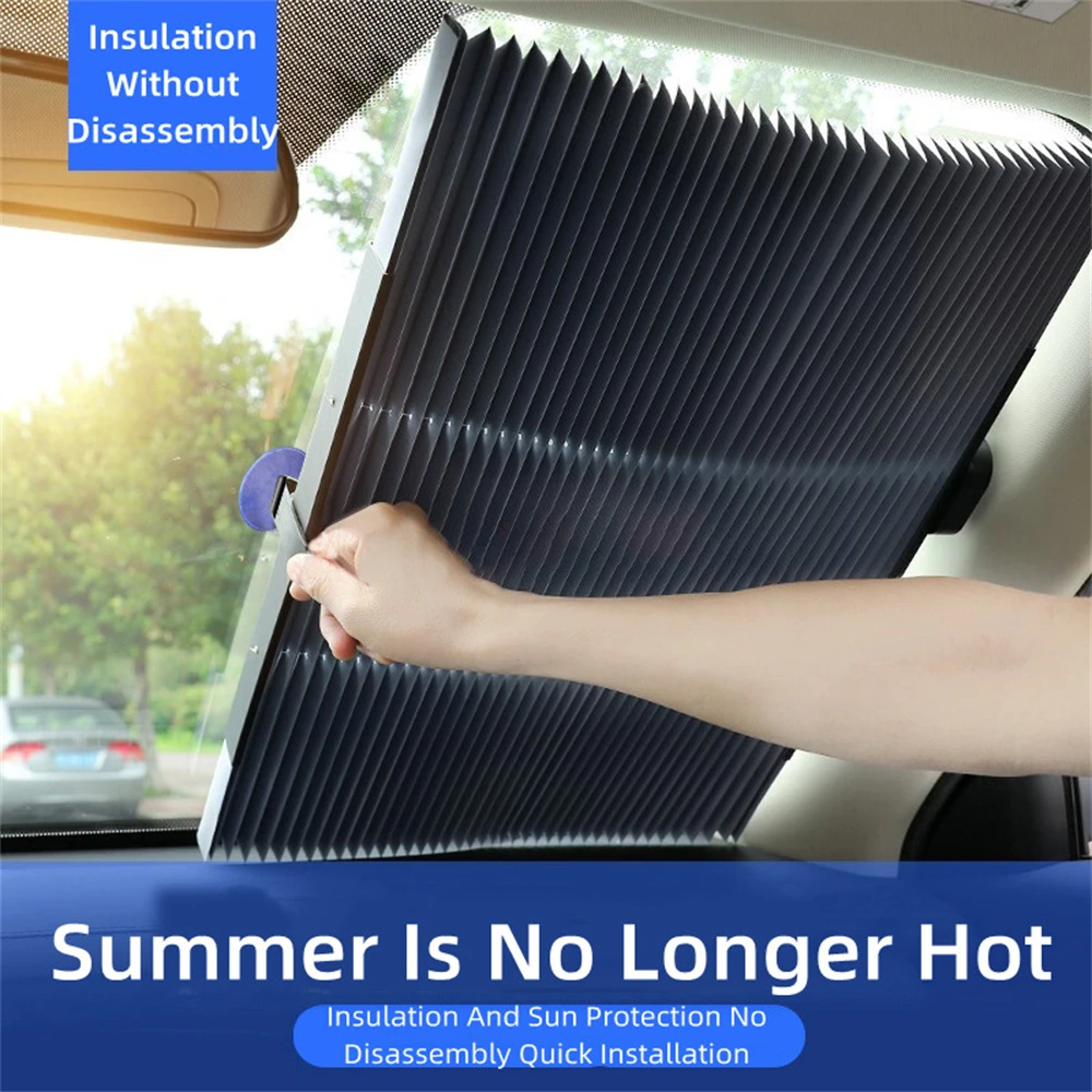 

Car Sunshade Protector Foldable Auto Parasol Front&Rear Window Sun Visor Winshield Sun Shade Protection Covers Car Styling