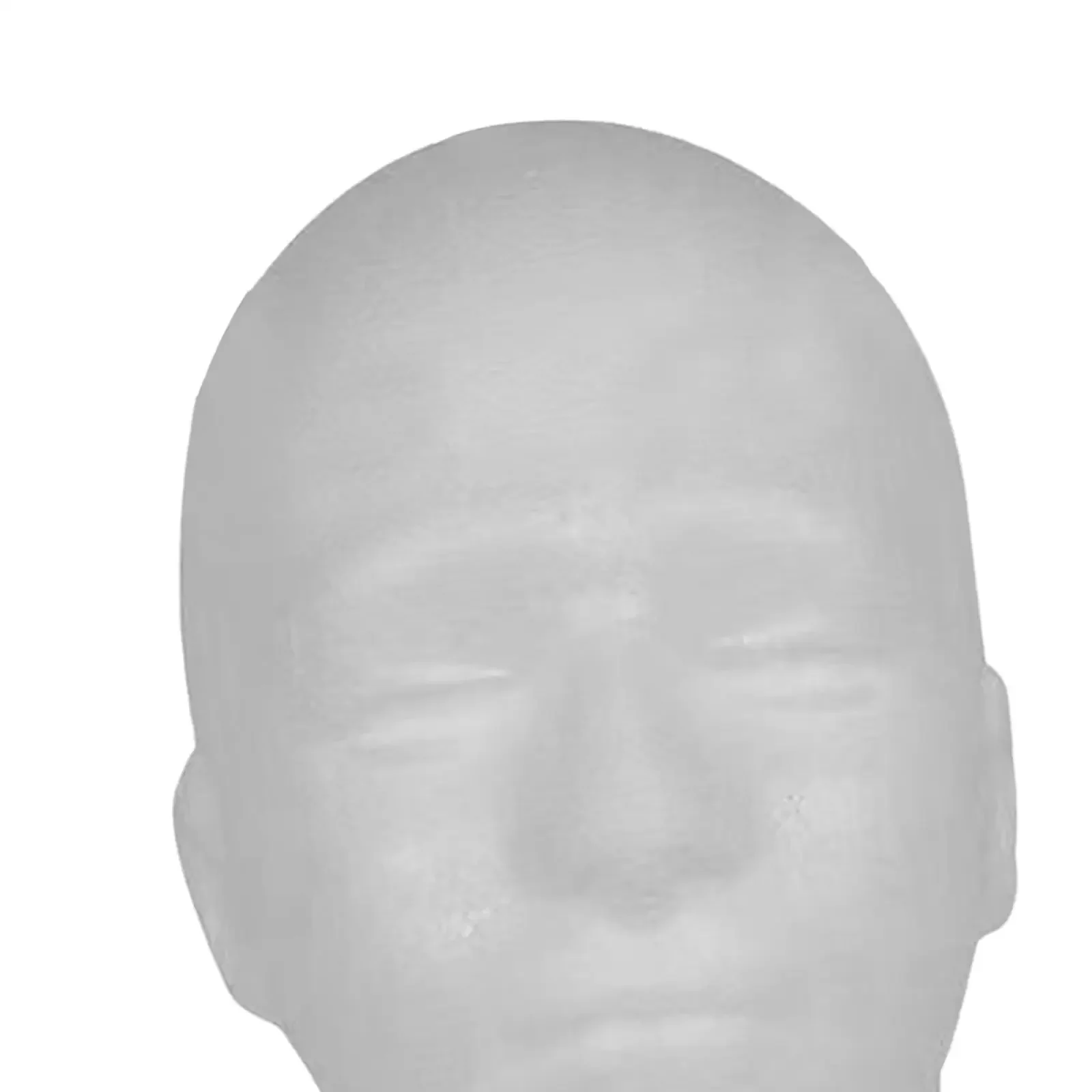 Голова парика из пенопласта белая портативная многофункциональная подставка