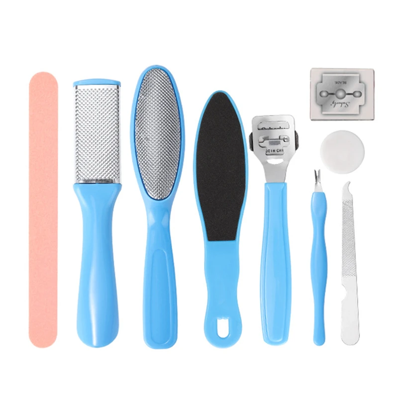 

8 шт./набор, пластиковые пилки для педикюра и педикюра