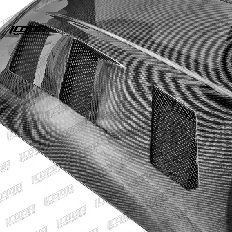 ICOOH Racing идеальная посадка из углеродного волокна передний капот двигателя для