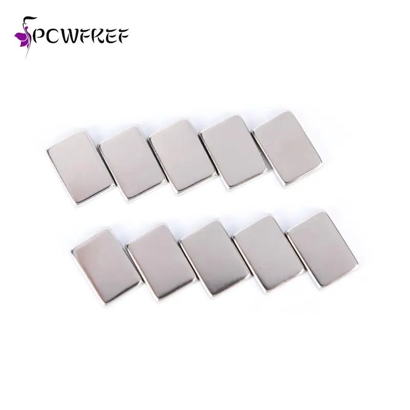 

Hot 5/10pcs/lot Empty Eyeshadow Tin Pans Makeup Palettes Empty Square Palette Iron Cases Pans For Powder 18*13MM 41*23MM