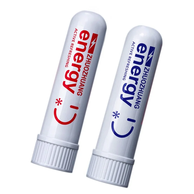 

1Pc Thailand Nasal Inhaler Nasal Smell Dizziness Inhaler Bracing Breezy Asthma Refreshing Aroma Oil Stick