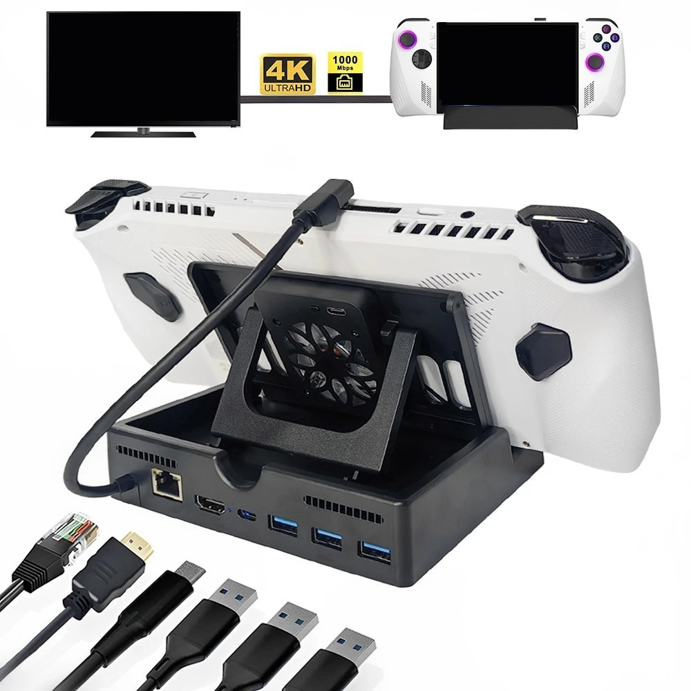 

Suitable For ROG ALLY Multifunctional Base Cooling Fan Cooler For ROG ALLY Gaming Machine