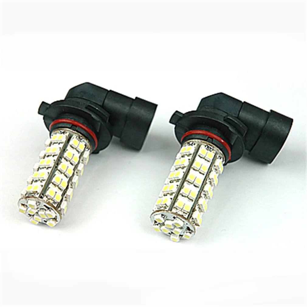 

New 2 x Xenon White 68-SMD 9005 LED Bulbs For Fog Lights or Daytime Running Lights