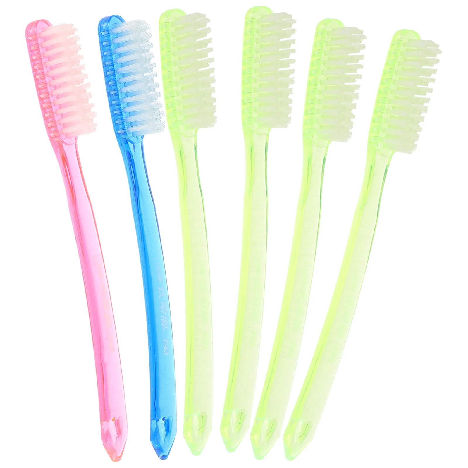 

6Pcs Hard Bristles Manual Premium Hard Cleaning with Easy Grip Handle for Stain Cleaning ( )