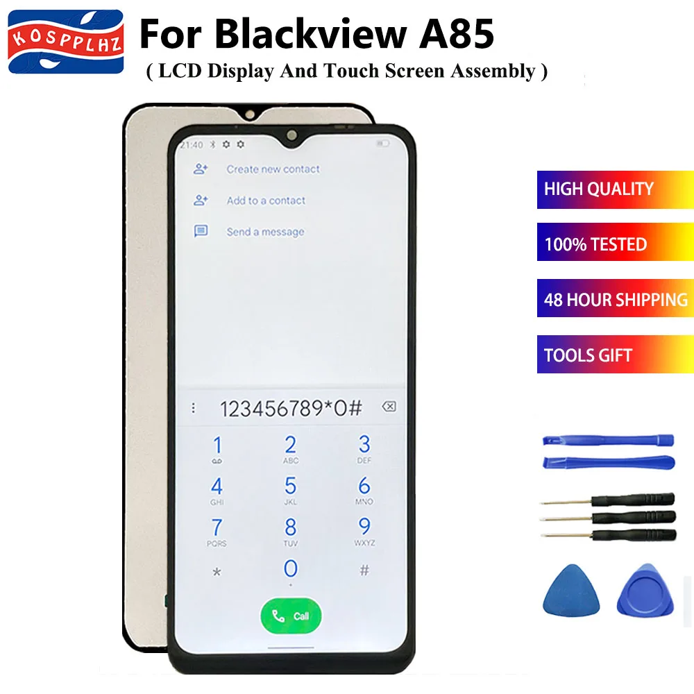 

Для Blackview A85 ЖК-дисплей + сенсорный экран Замена Оригинал протестирован хорошо для BLACKVIEW A85 ЖК-дисплей + клей