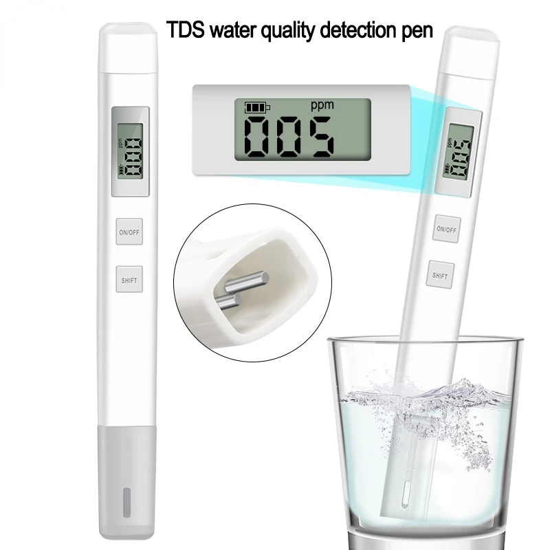 

Датчик качества воды TDS, портативный интеллектуальный тестер качества питьевой воды