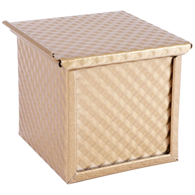 

Для хлеба, жестяная для выпечки, антипригарная коробка для тостов из углеродистой стали, форма для выпекания хлеба, тостов с крышкой, для тос...