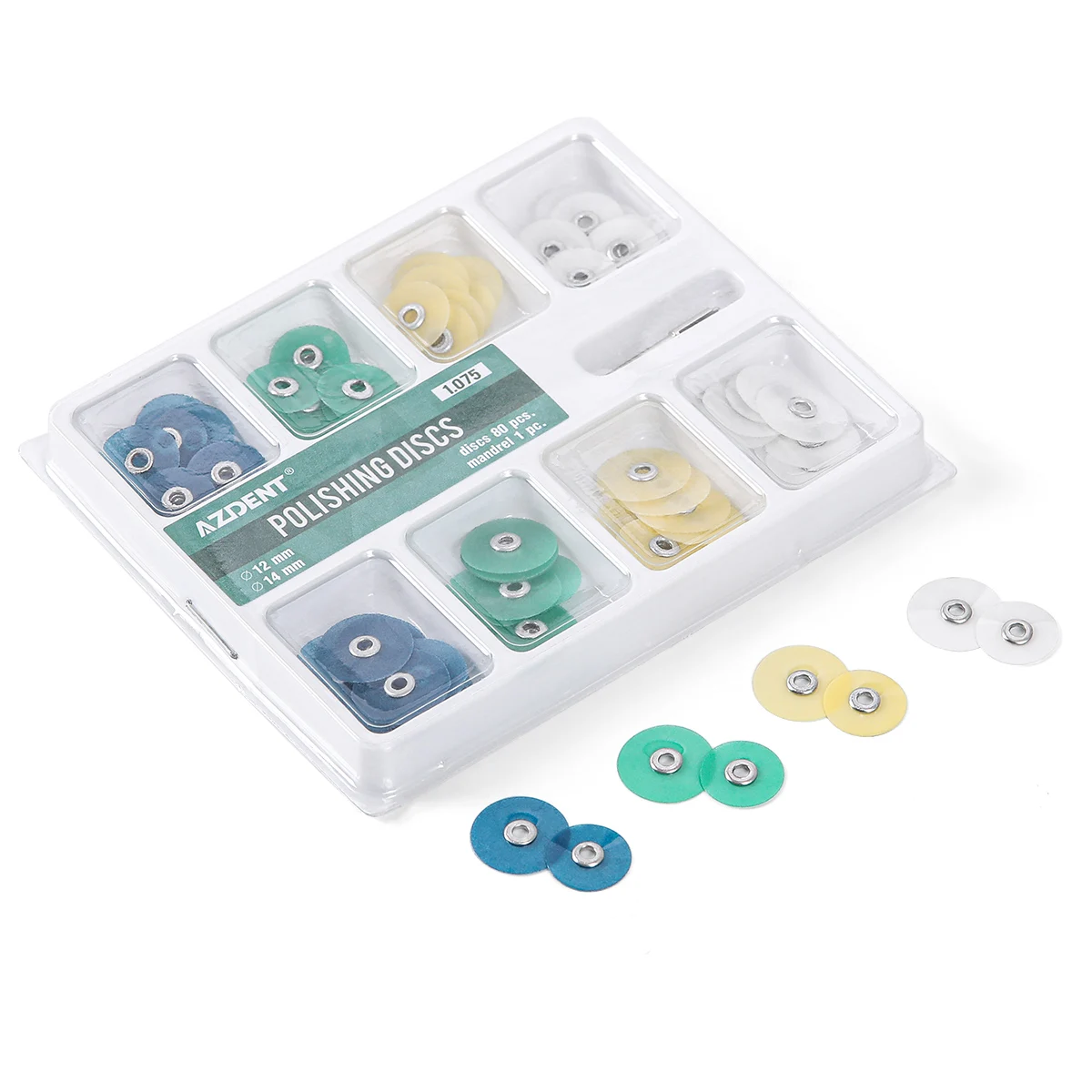 Зубные полировальные диски AZDENT грубое уменьшение Контурирование набор полос