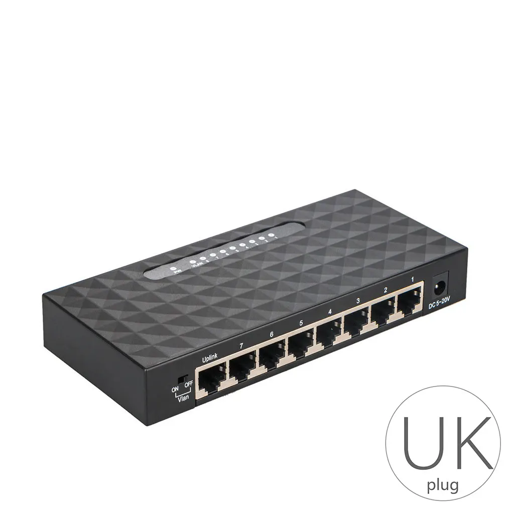 

Сетевой коммутатор с 8 портами Gigabit Ethernet 10/100 Мбит/с