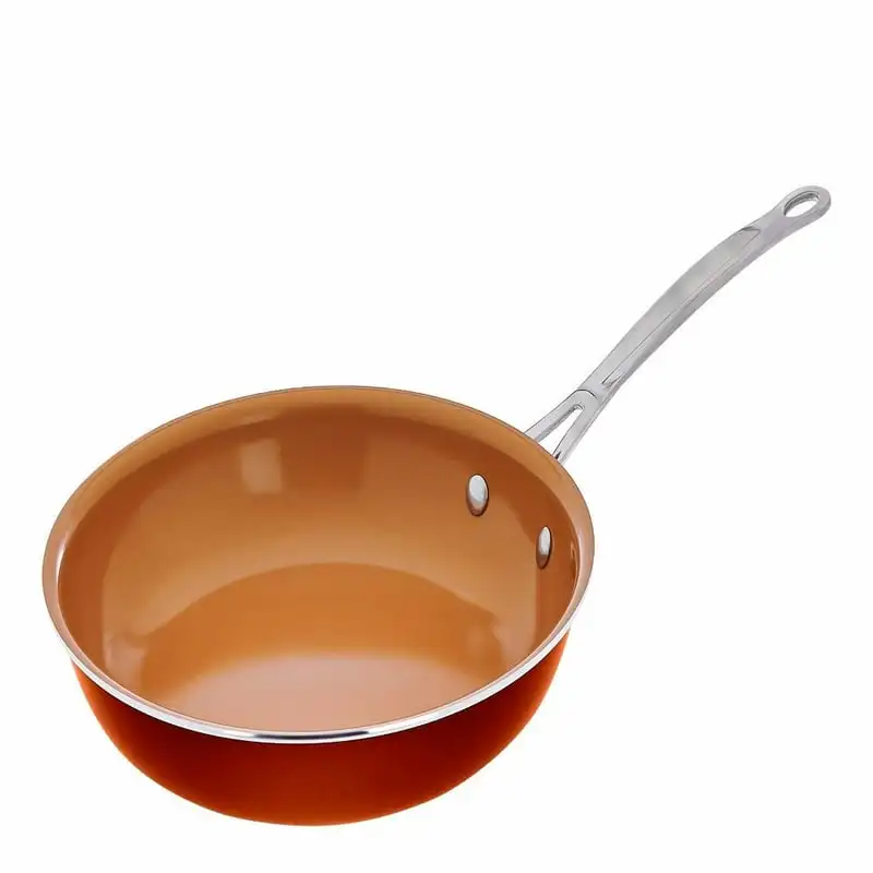 

& Ceramic 10 inch Copper Nonstick Fry Pan