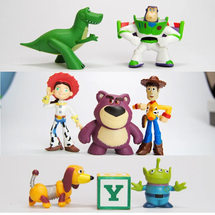 Фото НОВИНКА: Модели-фигурки Beast Kingdom Mobile Toy для украшения тортов: Вуди, Бо Пип и Базз Лайтер в автомобильной тематике — идеальные подарки №2