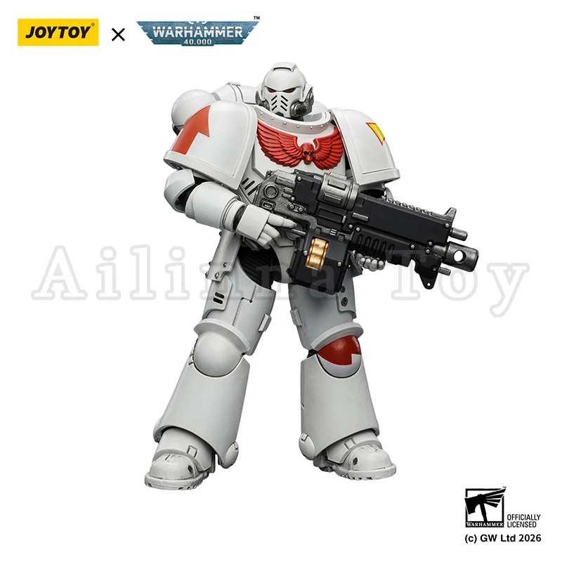 Фото Фигурка JOYTOY 1/18: 40K Ультрамаринов, Имперские Кулаки, Кровавые Ангелы, Интерцессоры (Аниме-игрушка) №3