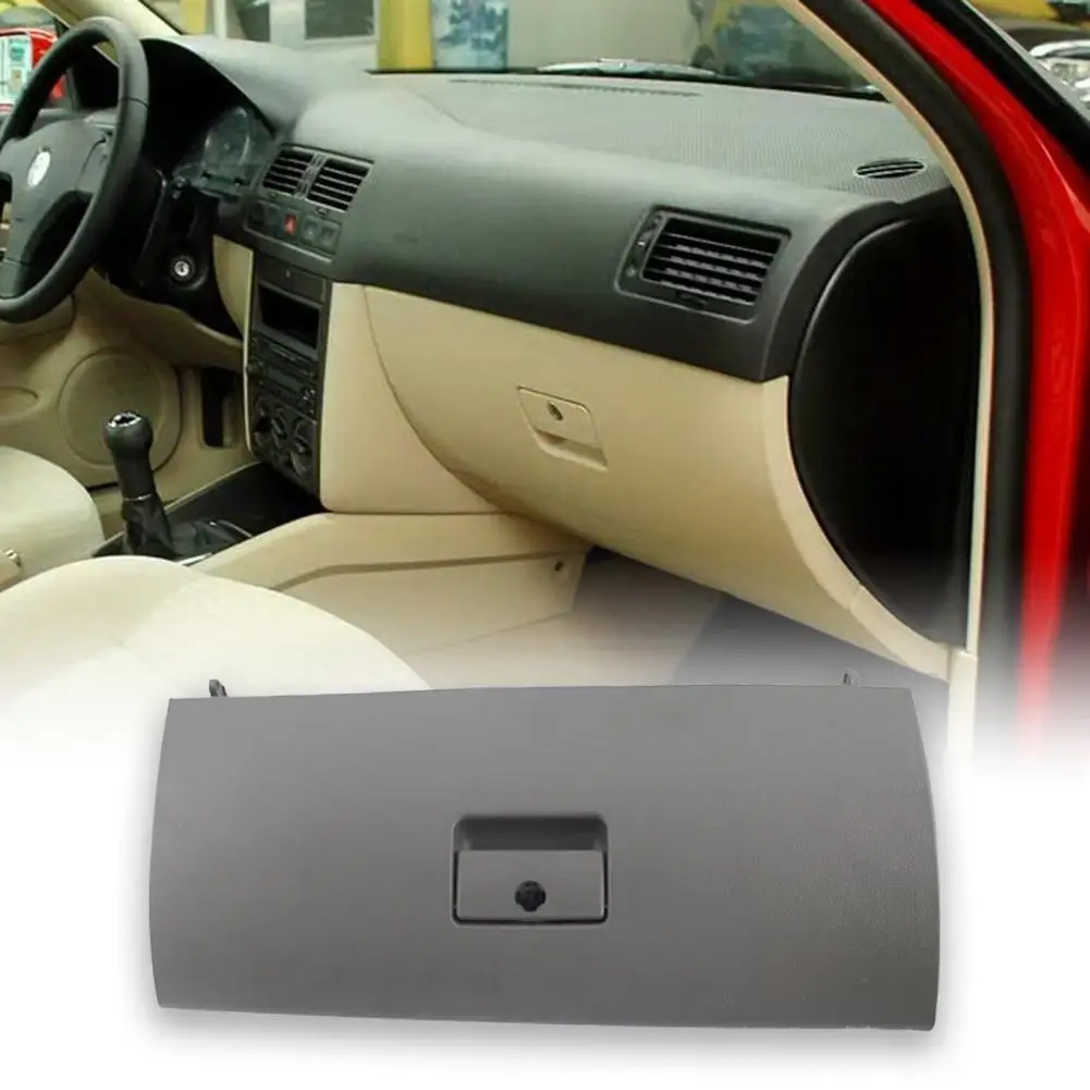 

Console Glove Box Cover Durable ABS Replacement Replacement Glove Box Cover 1J1857121A Glove Box Lid for VW Golf 4