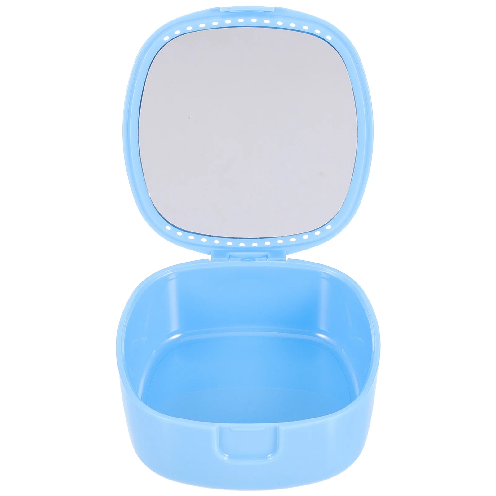 

Case Denture Retainer Outdoor Reusable Holder Women Household Box Mouthguard Convenient Container Portable