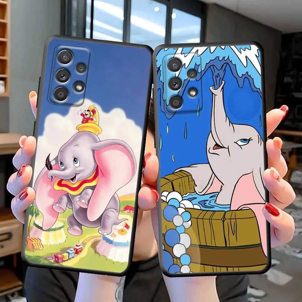 

Phone Case For Samsung S7 S8 S9 S10 4G Lite S10e S20 S21 FE S22 S23 Plus Ultra 5G Case Capa Para Disney Cartoon Dumbo