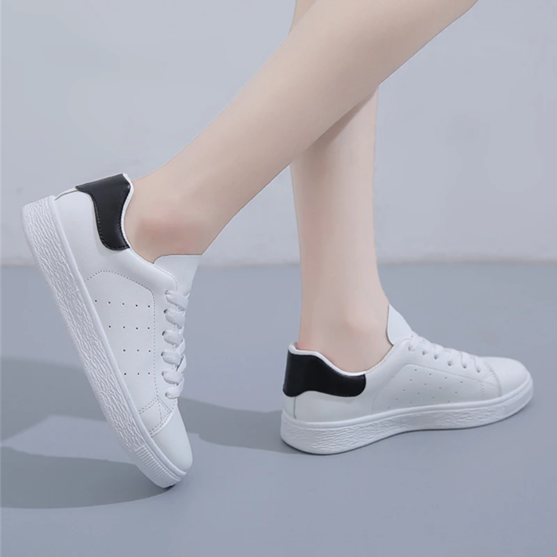 Women Shoes Fashion Sneakers Woman Vulcanized Shoes Classics Style Flats Ladies Casual Loafers Student Sport Shoes High Quality
