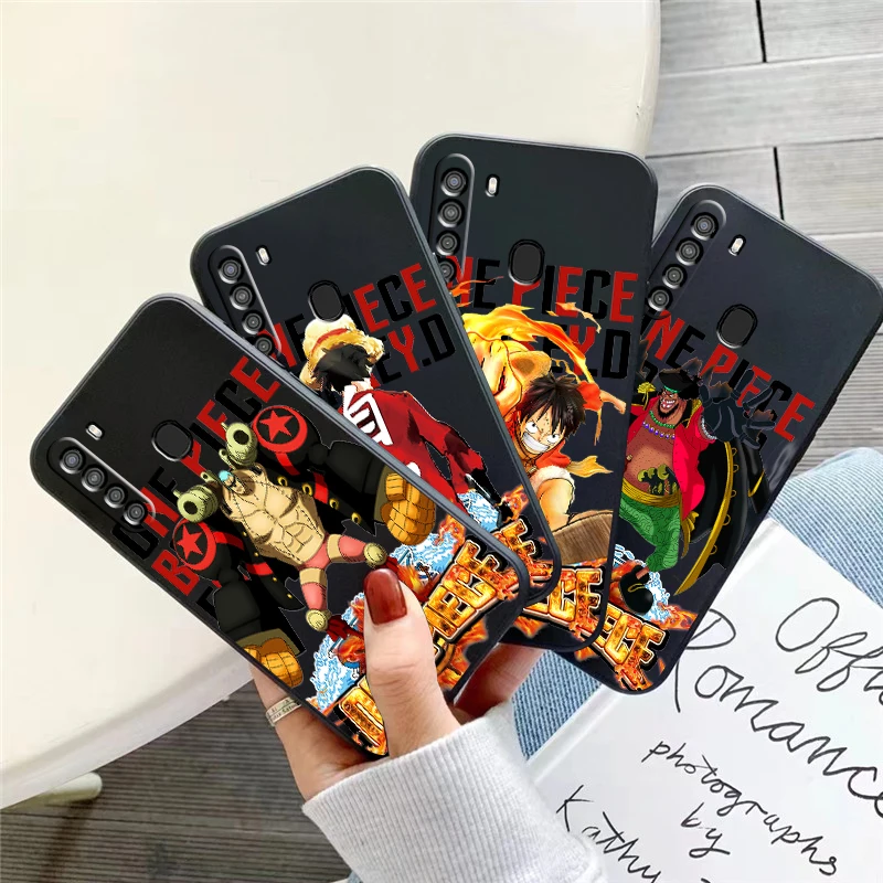 

Japanese Anime ONE PIECE Phone Case For Samsung Galaxy A32 4G 5G A51 4G 5G A71 4G 5G A72 4G 5G Silicone Cover Carcasa Coque