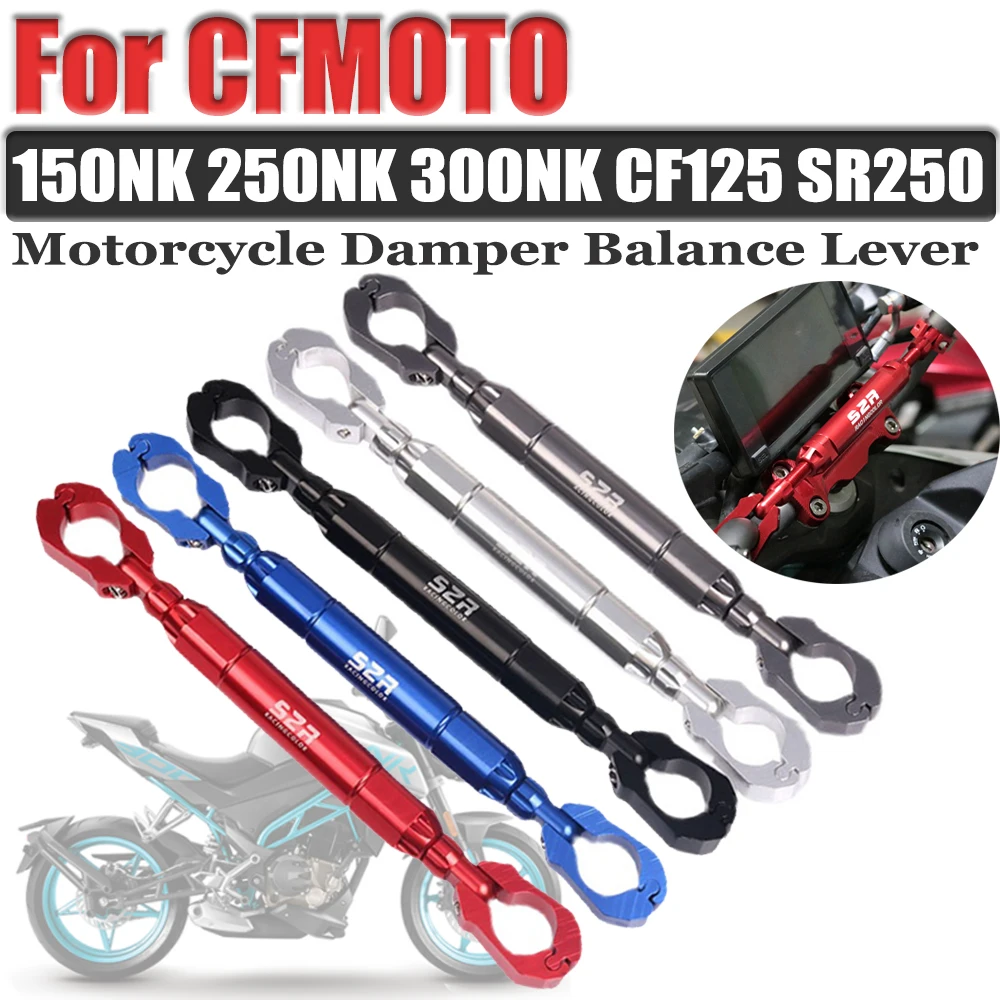 

For CFMOTO CF125 250NK NK250 NK300 NK400 650NK Motorcycle Handlebar Adjustable Balance Grips Handle Bar Steering Wheel Cross Bar