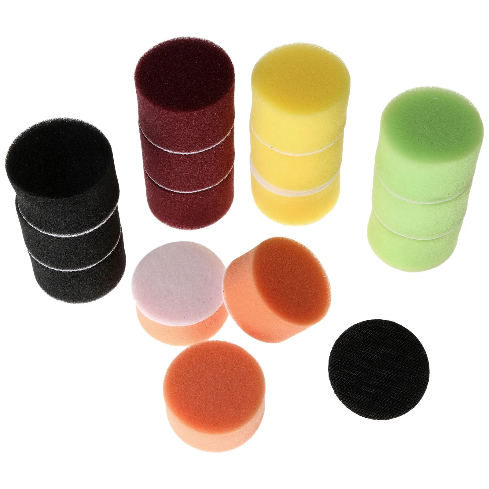 

16Pcs/set 50mm 2 Inch Polishing Buffing Pad Kit for Car Polisher Wax Buffer Car Polishing Pad Hand Tool for Dremel Rotary Tool