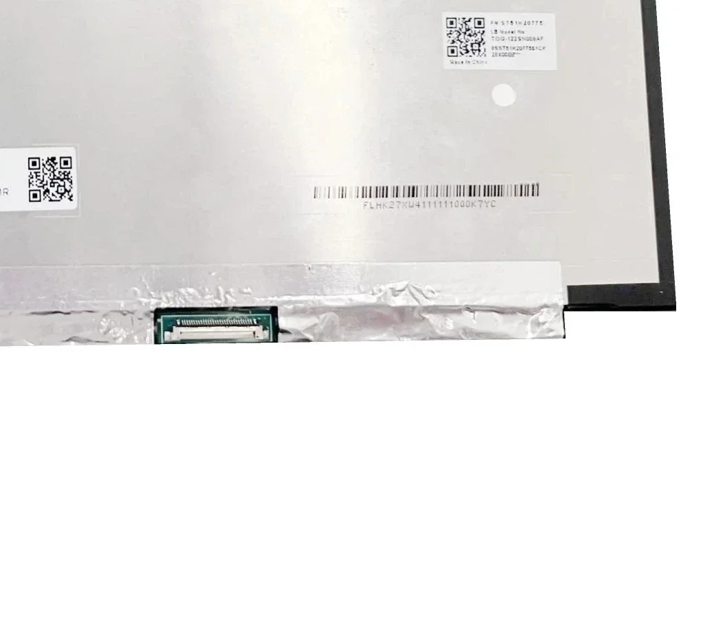 Фото N122JCA-ENK 12,2-дюймовый 1920x1200 30-контактный дисплей сменная панель матрицы ЖК-экран для ноутбука №3