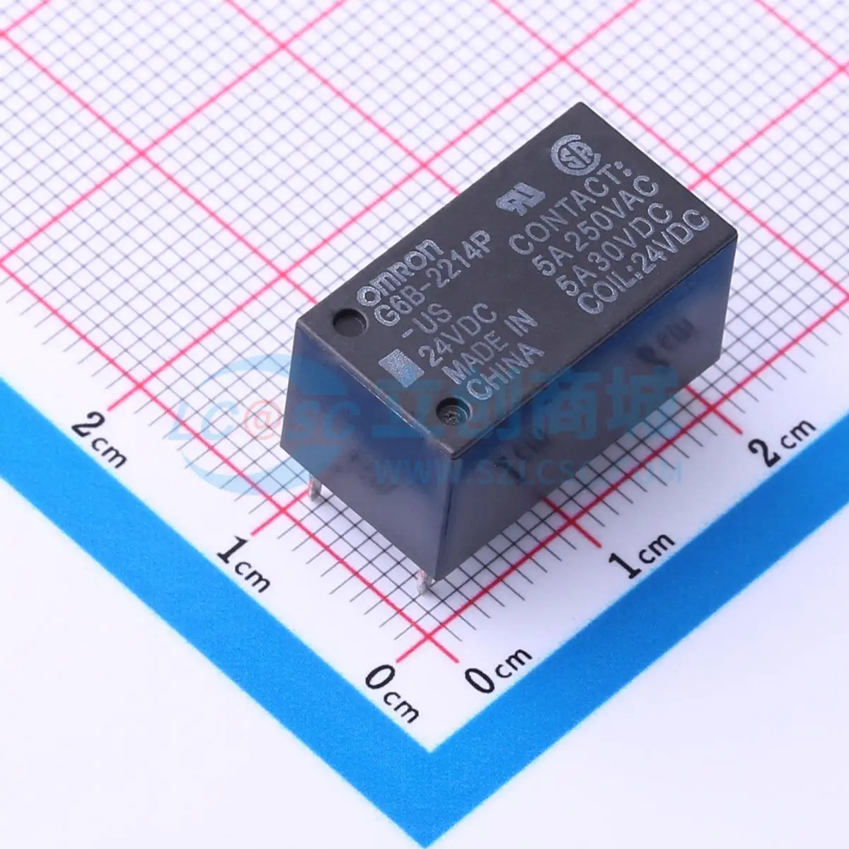 2 шт. G6B-2214P-US DC24 24V DIP 19.9x10.9mm DPST NO Реле питания для печатных плат, электронный переключатель (art.: 3920dc0a5fbc8) - 3920dc0a5fbc8