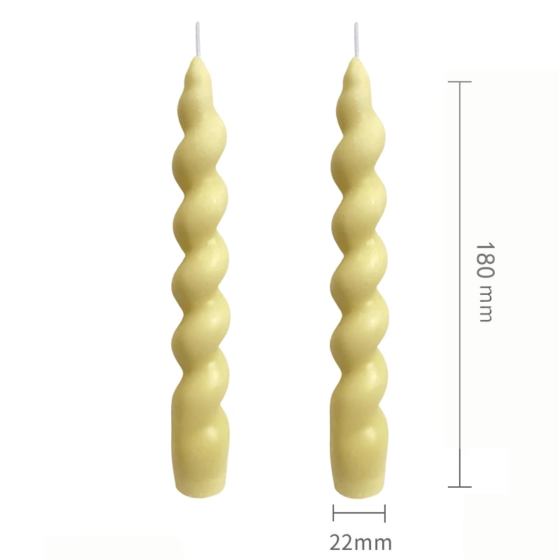 

Название товара wholesale 2шт Спиральные Свечи Декоративные Свечи Конические Свечи Домашний Декор Свадебные Украшения Цветные Свечи Подсвечник Свеча Код товара