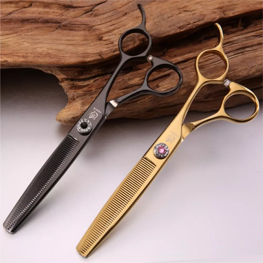 

Fenice 6.5 inch pet scissors dog grooming scissors thinning scissors shears for dogs & cats animal hair ножницы nożyczki