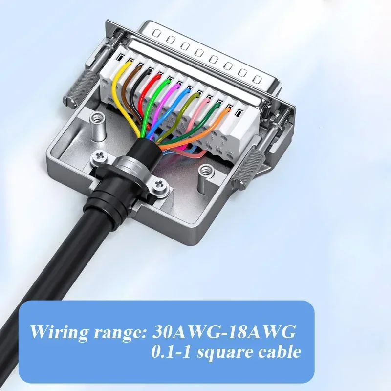 Беспаечный разъем DB25 RS232