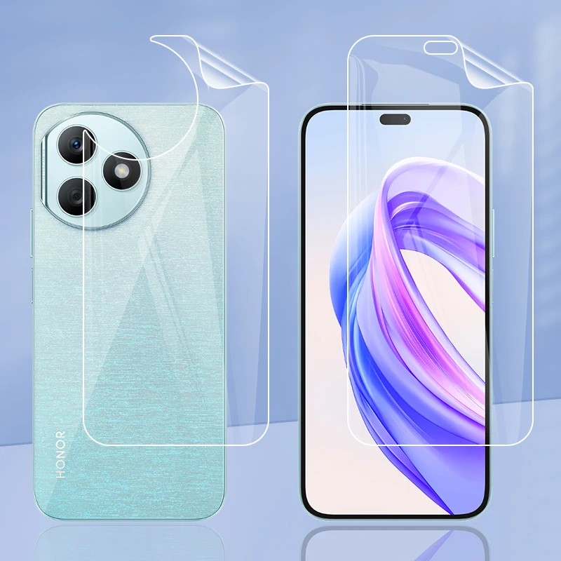 Для Honor X50i Plus + 5G прозрачная ТПУ/матовая Гидрогелевая Защитная пленка для экрана с