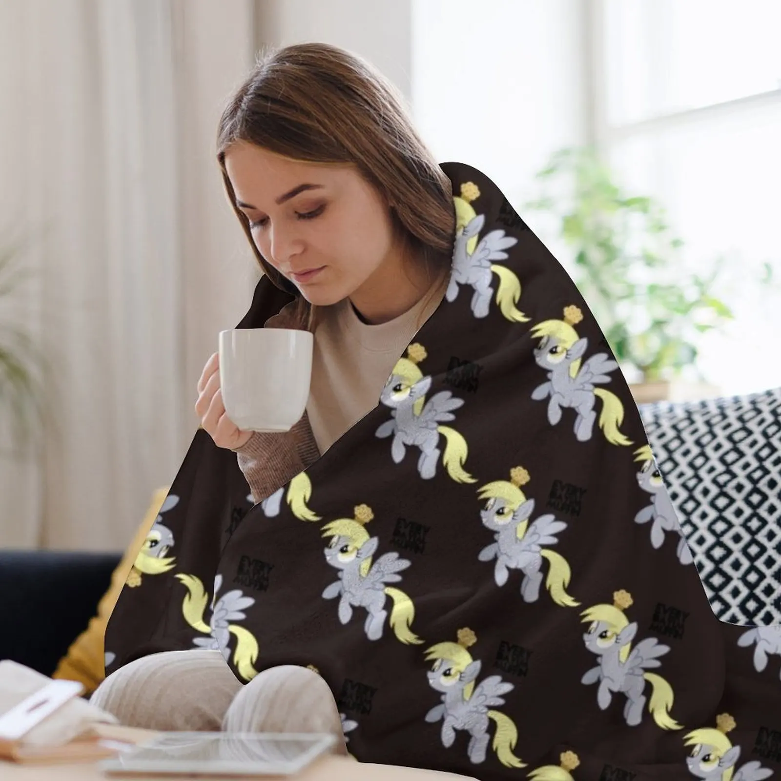 Одеяло Everyday I_m Muffin Derpy Hooves