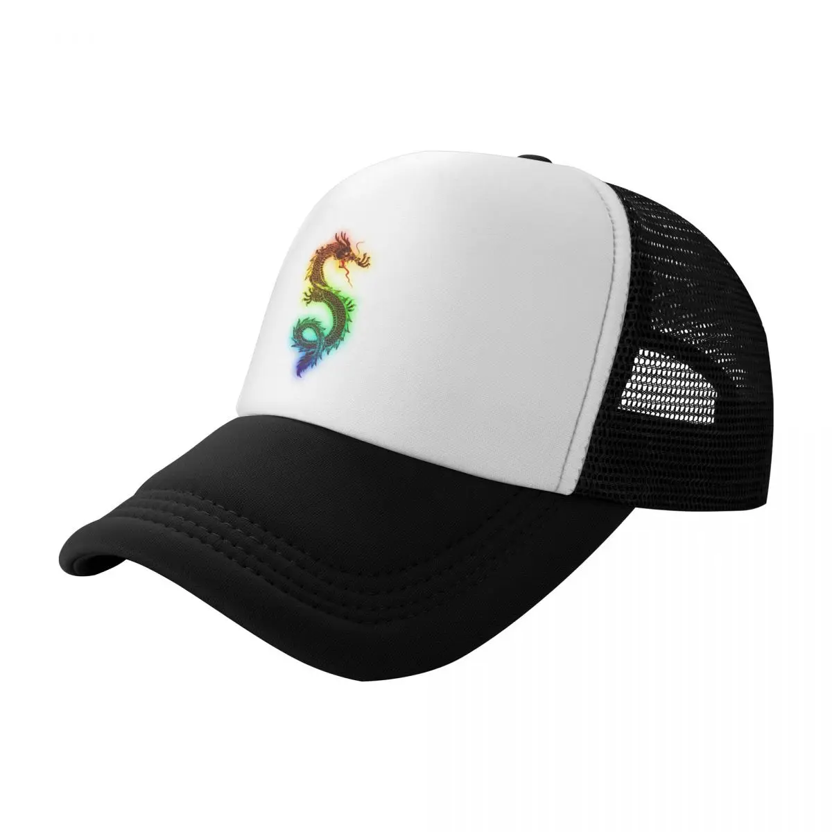 

Trucker Cap Men Dragon Hat Baseball Cap Cool Summer Unisex Mesh Net Caps