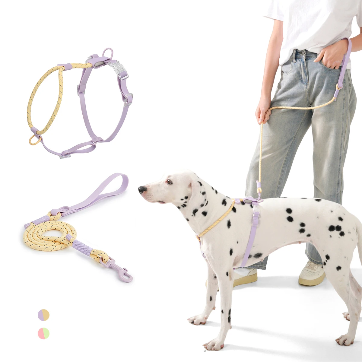 Шлейка для собак маленького и среднего размера, светоотражающая ...