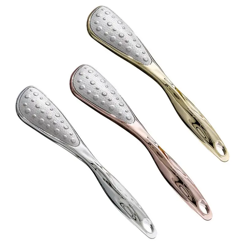 

Foot Callus Remover Washable Stainless Steel Waterproof Feet Scraper Pedicure Feet File Foot Buffer Reusable For Elders Women