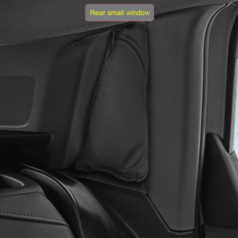 Фото Солнцезащитный экран для автомобильных окон AUDI A3 8Y 2021-2026, черный, с защитой от УФ-излучения и теплоизоляцией, аксессуар для интерьера автомобиля №5