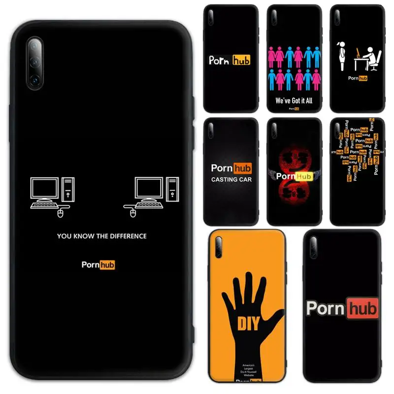 

Pornhub Phone Case For xiaomi note10 note3 note2 max3 max2 9 8 6 5 lite pro plus se soft Cover Fundas