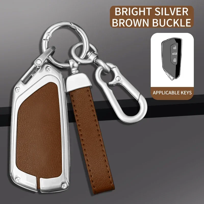 

Чехол для автомобильного ключа для VW Golf 8 MK8 ID.3 ID.4 для Skoda Octavia A8 Seat Cupra Formentor Leon MK4 Tarraco 2020 2021 аксессуары