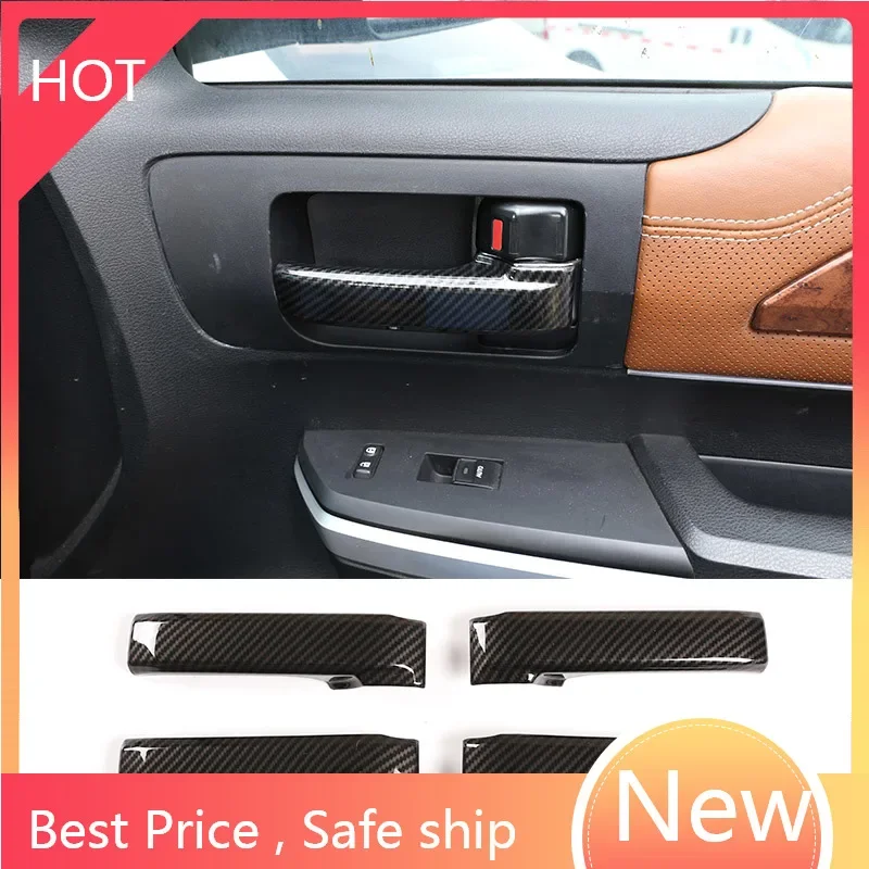 

Для Toyota Tundra/Sequoia 2007-2021 ABS, углеродное волокно, автомобильная дверь, декоративные наклейки, автомобильные аксессуары g