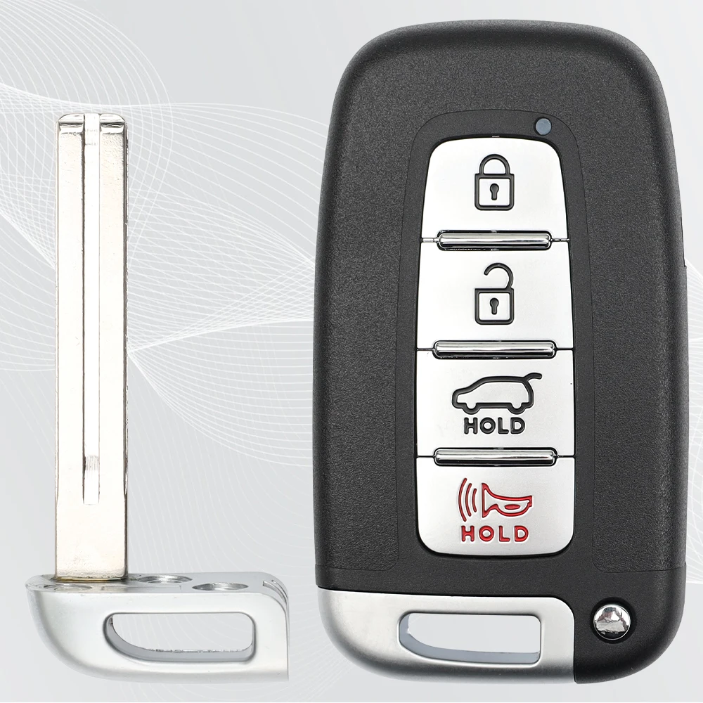 LIXIANG Reomote Control автомобильный ключ в виде кнопки 3/4 для Hyundai I30 I45 Ix35 Genesis Equus Veloster Tucson