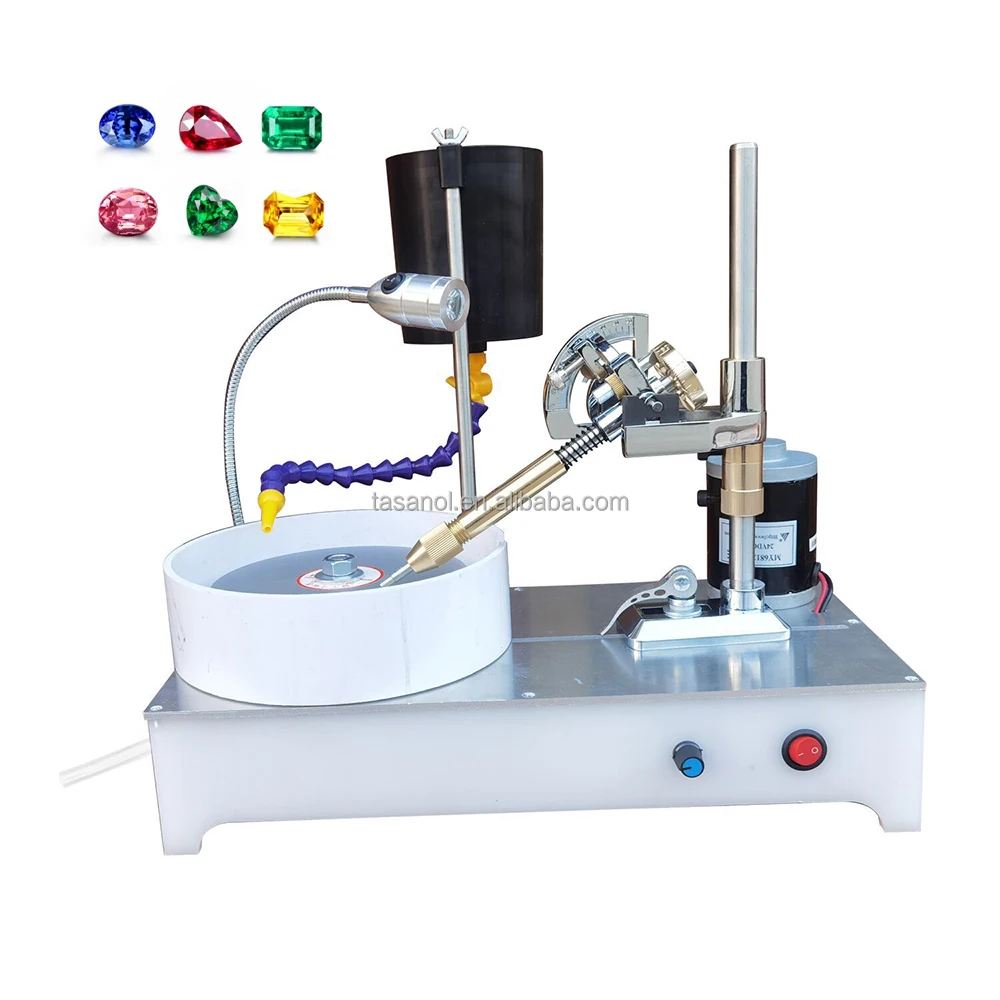 

Jewelry Tools Gem Polishing Machine Gemstone Grinding Machine Speed Control Gem Faceting Machine