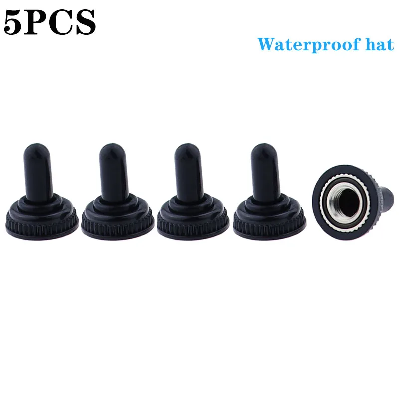 5 шт., 3-контактный мини-тумблер SPST, 2 положения, включение, выключение, плоская ручка, фиксирующий переключатель для автомобиля, грузовика с клеммами для пайки