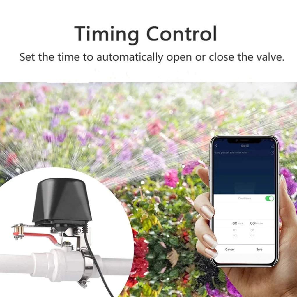 

Water Gas Valve Home Controlling Components Tube Controller Universal US Plug Shut Off Switch Switching Accessories