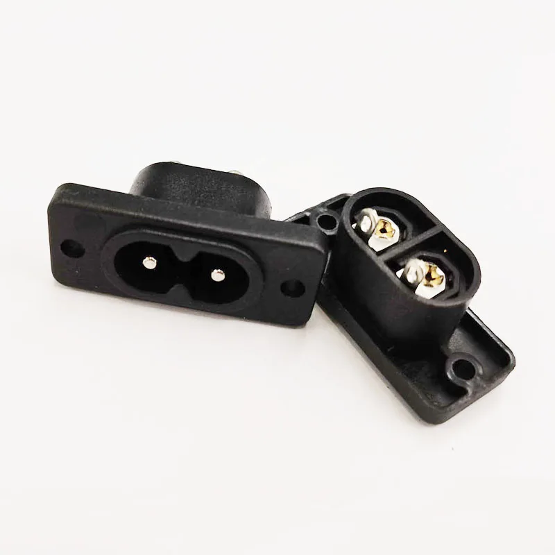 

NCHTEK IEC 320 C8 2-контактный паяльный разъем питания 250В 2.5А (2 шт)