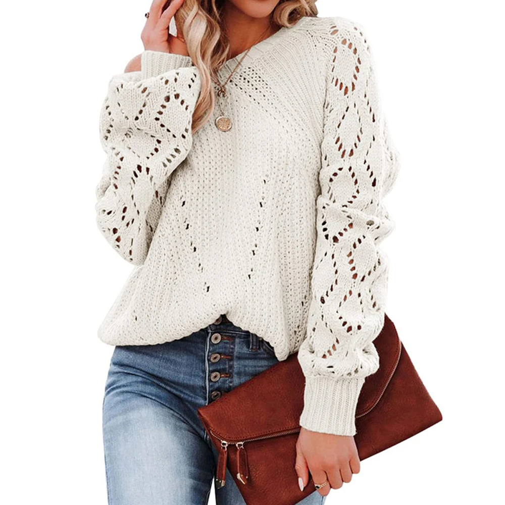 

Off White Black Pink Grey Womens Sweaters Warm Clothes Autumn Winter Jersey Woman 2023 New In Knitwear Long Sleeve Top Cardigan