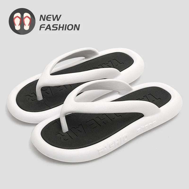 

Flip-flops men's summer indoor home outdoor non-slip wear-resistant couple EVA bathroom sandals and slippers women