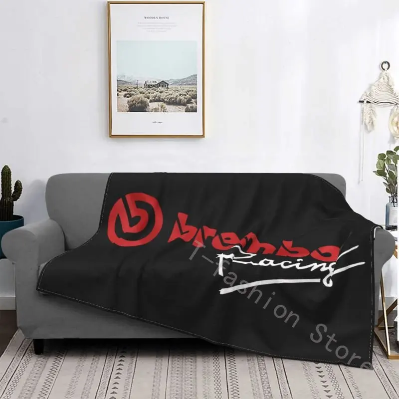 

60x80 Inch Brembos Home Textile Luxury Adult Gift Warm Lightweight Blanket Printed Soft Thermal Blanket Boy Girl Blanket