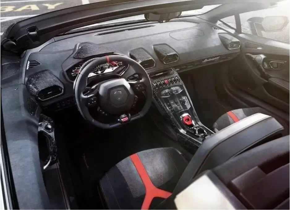 16 шт./компл. карбоновое волокно задний багажник СПОЙЛЕР для багажника Lamborghini Huracan