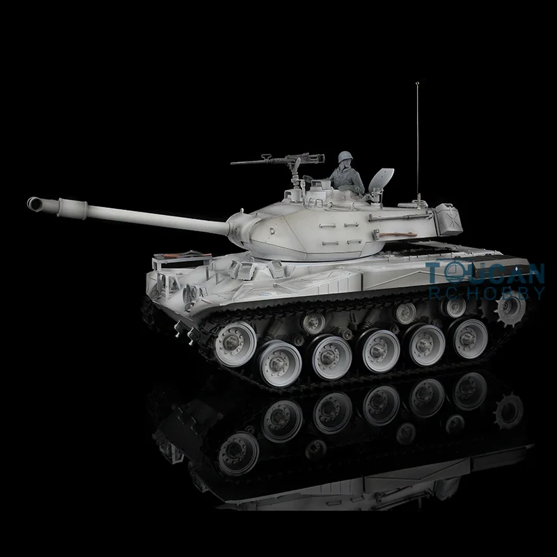 HENG LONG 1/16 Snow 7.0 Модернизированный Уокер Бульдог Окрашенный белый радиоуправляемый