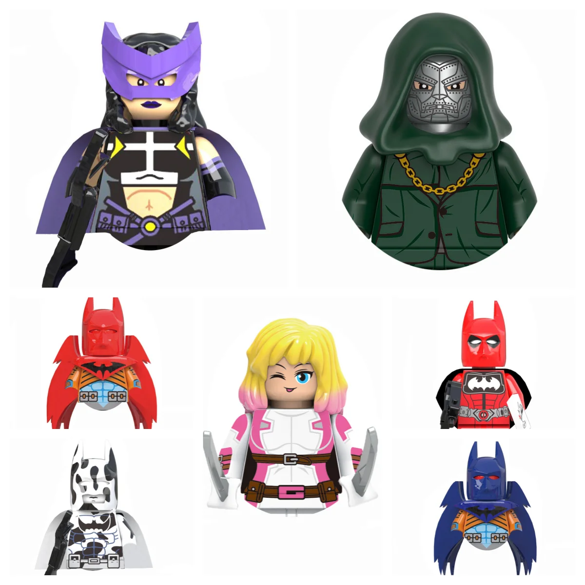 Горячие игрушки новый Marvel Super Hero кирпичные для детей и взрослых мини-анимационные