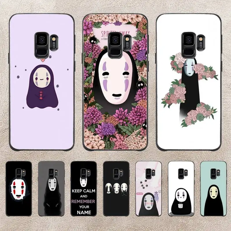 

Japan Anime Faceless Man Phone Case For Samsung Galaxy S6 S7 Edge Plus S9 S20Plus S20ULTRA S10lite S225G S10 Note20ultra Case